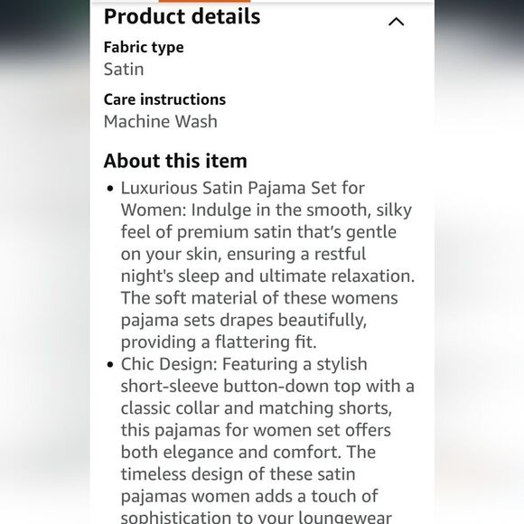 True Religion Rhinestone Logo Stretch Satin Pajama Set - Picture 4 of 10